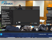 Tablet Screenshot of fundacionfinsa.org